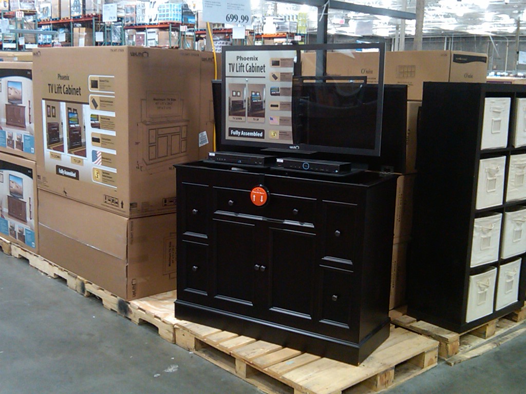 Phoenix Tv Lift Cabinet Now On Sale In Select Costco Stores Tv