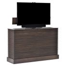 Amelia XL 360 Degree Swivel in Cappuccino Finish