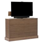 Color Sample: Amelia 360 Degree Swivel In Honeycomb Finish TV Lift Cabinet