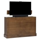 Color Sample: Azura 360 Degree Swivel in Chestnut Finish TV Lift Cabinet