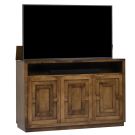 Color Sample: Charleston in Chestnut Finish TV Lift Cabinet