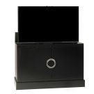 Clubside in Black Finish TV Lift Cabinet