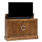 Clubside in Chestnut Finish TV Lift Cabinet