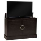 Clubside in Espresso Finish TV Lift Cabinet