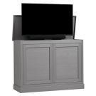 Outdoor Medium Luxe TV Lift Cabinet in Coastal Grey