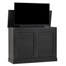 Outdoor Medium Luxe TV Lift Cabinet in Black