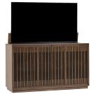 Color Sample: Metro in Chestnut Finish TV Lift Cabinet