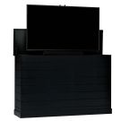 Outdoor Shiplap Small in Black TV Lift Cabinet