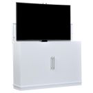 Color Sample: Outdoor In White Finish TV Lift Cabinet
