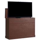 Outdoor TV Lift Cabinet in Mahogany Finish