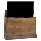 Petite in Chestnut Brown Finish TV Lift Cabinet