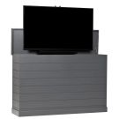 Color Sample: Outdoor Medium Shiplap in Charcoal Finish