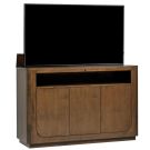 Urban Curve Chestnut Finish TV Lift Cabinet