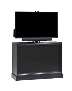 Color Sample: Andover Black 360 Swivel TV Lift Cabinet