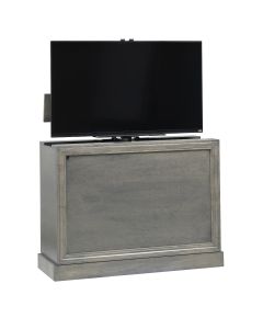 Color Sample: Andover In Grey Finish TV Lift Cabinet
