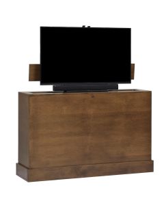 Color Sample: Azura 360 Degree Swivel in Chestnut Finish TV Lift Cabinet