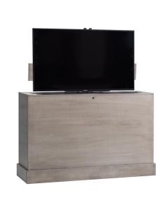 Azura 360 Degree Swivel in Farmhouse Grey Finish TV Lift Cabinet