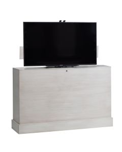 Color Sample: Azura 360 Degree Swivel In Coral Beach Finish TV Lift Cabinet