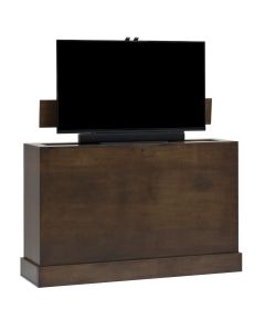 XL Azura 360 Degree Swivel in Rich Brown Finish TV Lift Cabinet