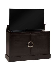 Clubside in Espresso Finish TV Lift Cabinet