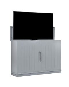Outdoor Casual TV Lift Cabinet In Grey Finish