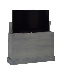 Petite in Grey Finish TV Lift Cabinet