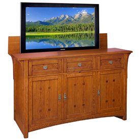 Craftsman TV Lift Cabinet Craftsman TV Lift Cabinet