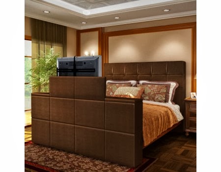 Declutter Your Bedroom with a TV Lift Cabinet