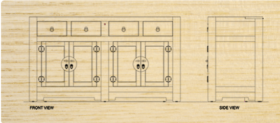 Custom TV Lift Cabinets are the Perfect Fit