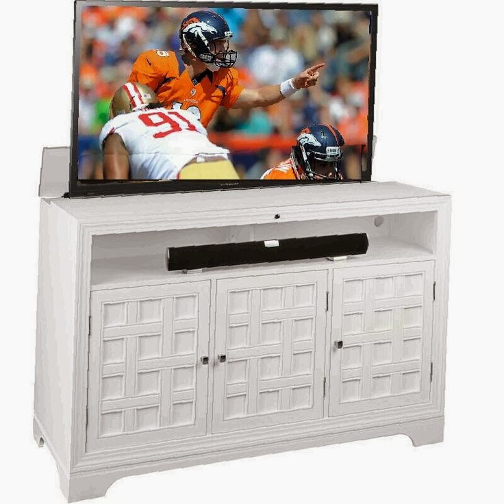 Superbowl Fans, Hoist Your TV Lift Cabinets!