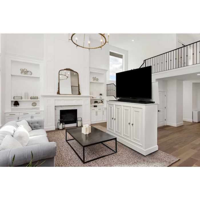 Choosing between a TV lift cabinet and a media console or dresser