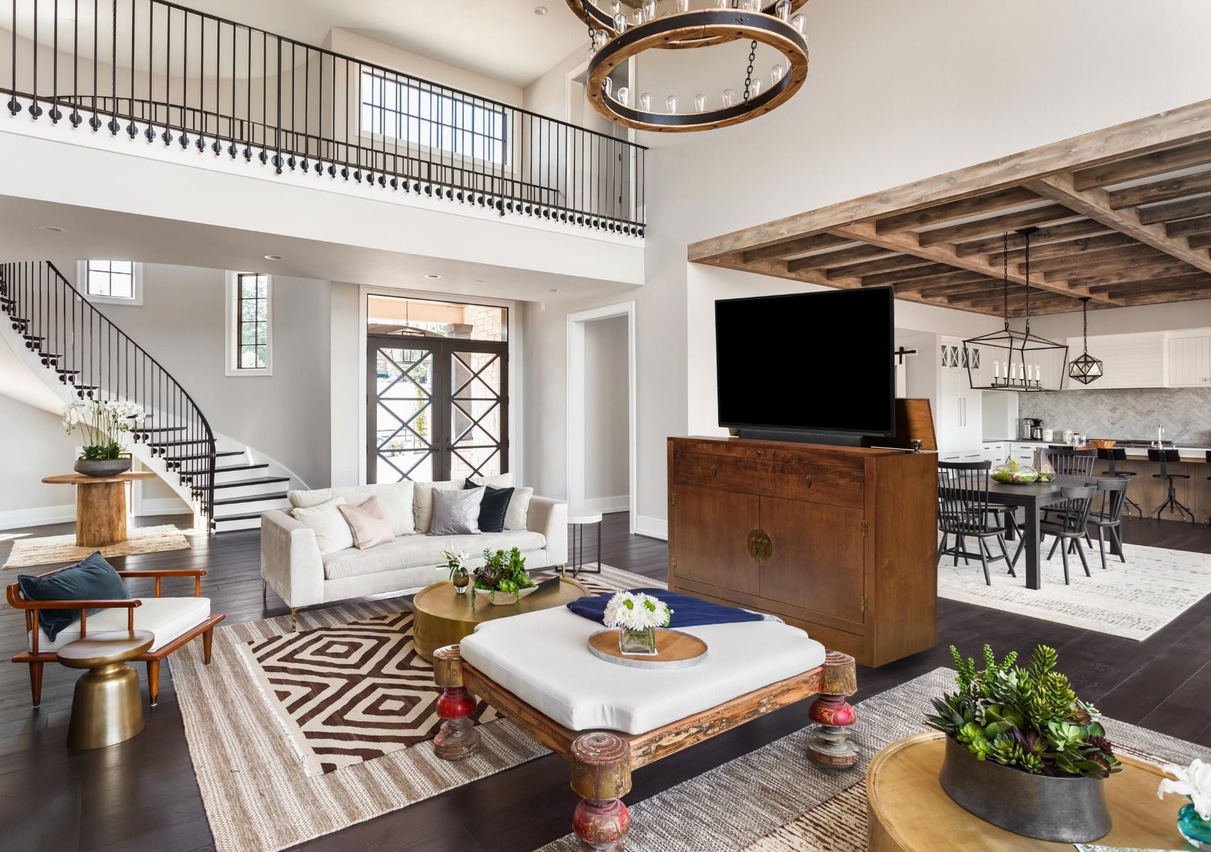 What a hidden TV lift cabinet can do for your living room space
