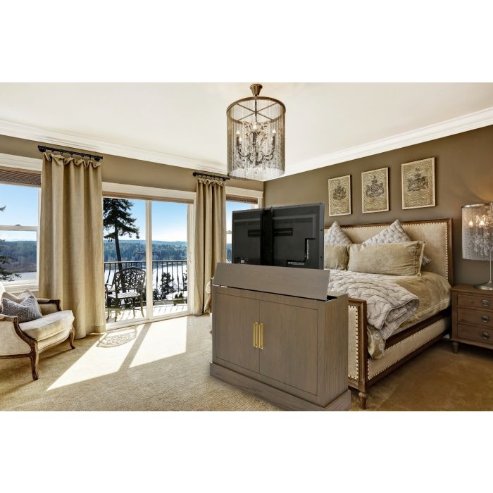 Creating a Calm Sleeping Space: How to Hide Your TV in Your Bedroom with a Lift Mechanism