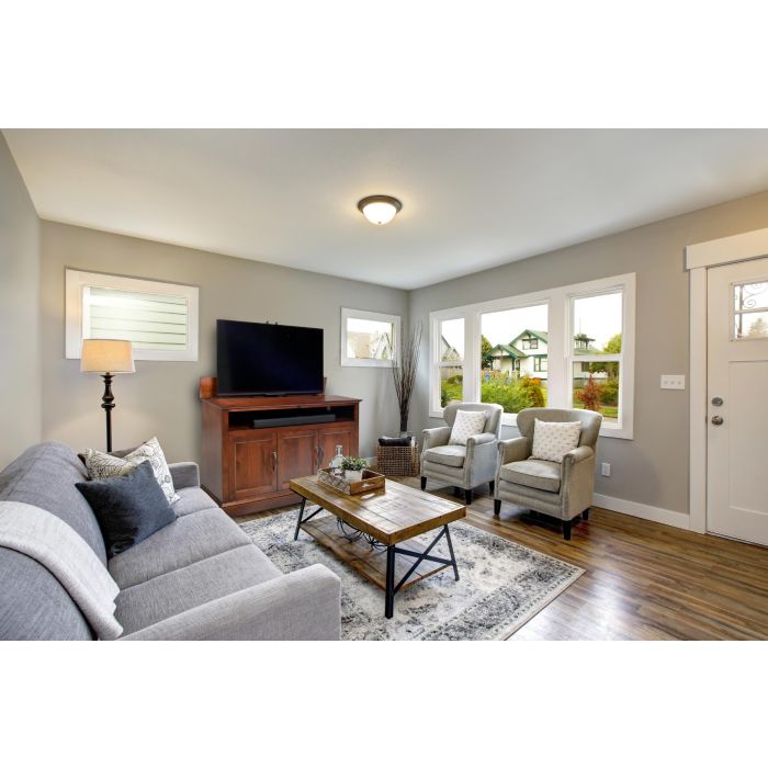 How to Design an Open Concept Living Room Without a Visible TV