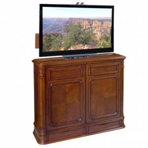 Why the Crystal Pointe TV Lift Cabinet Is Perfect for Open Living Spaces