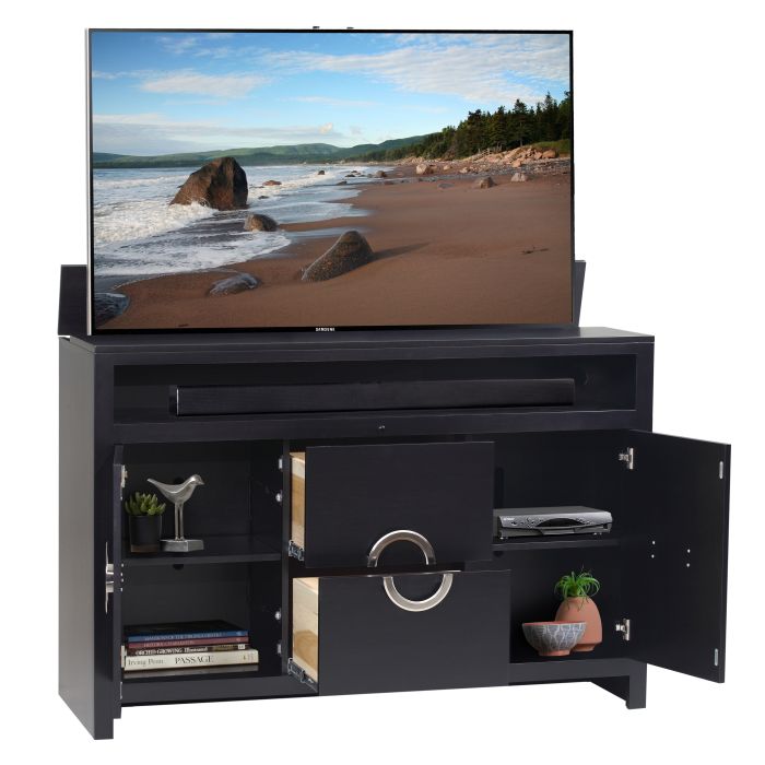 Hidden TV, Cleaner Living Room