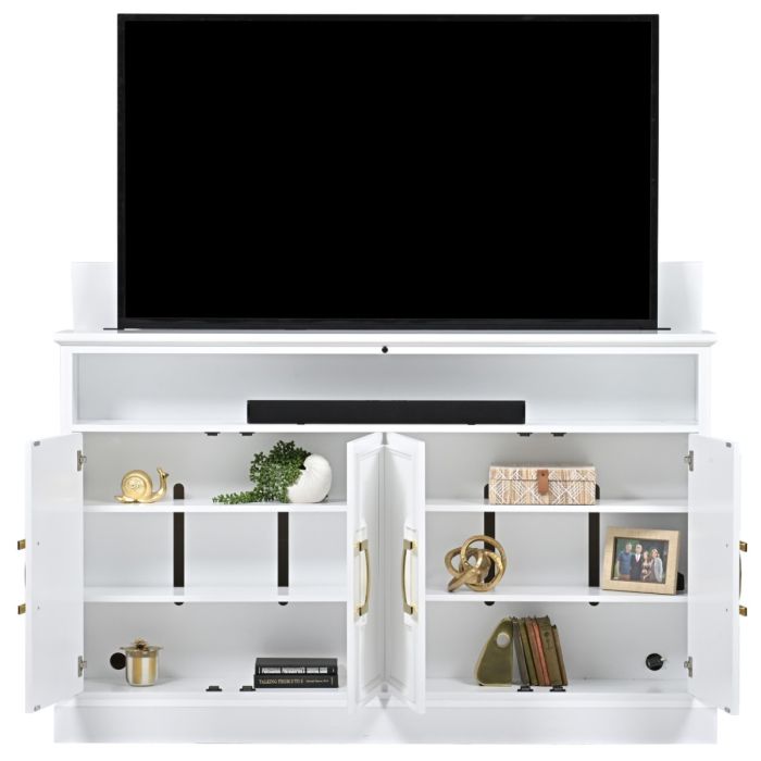 Elevate Your Living Space with the Hudson TV Lift Cabinet