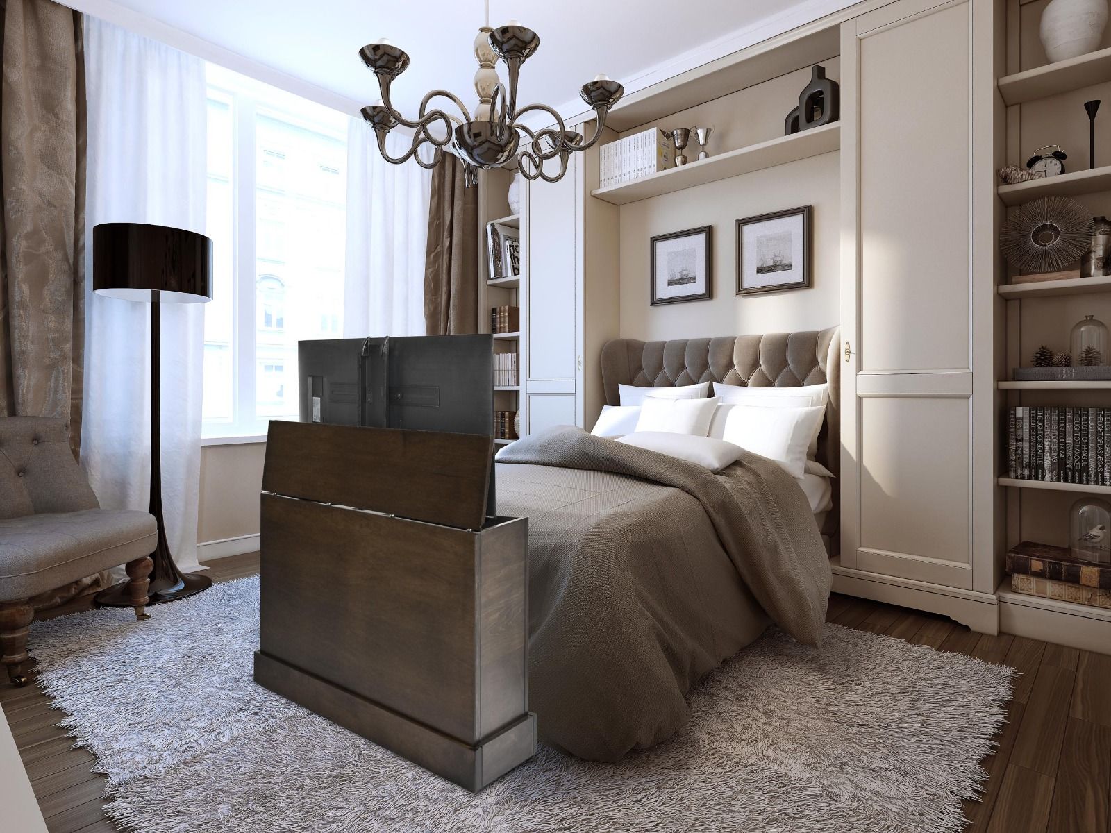 From Cluttered to Classy: How a TV Lift Cabinet Redefines Your Space