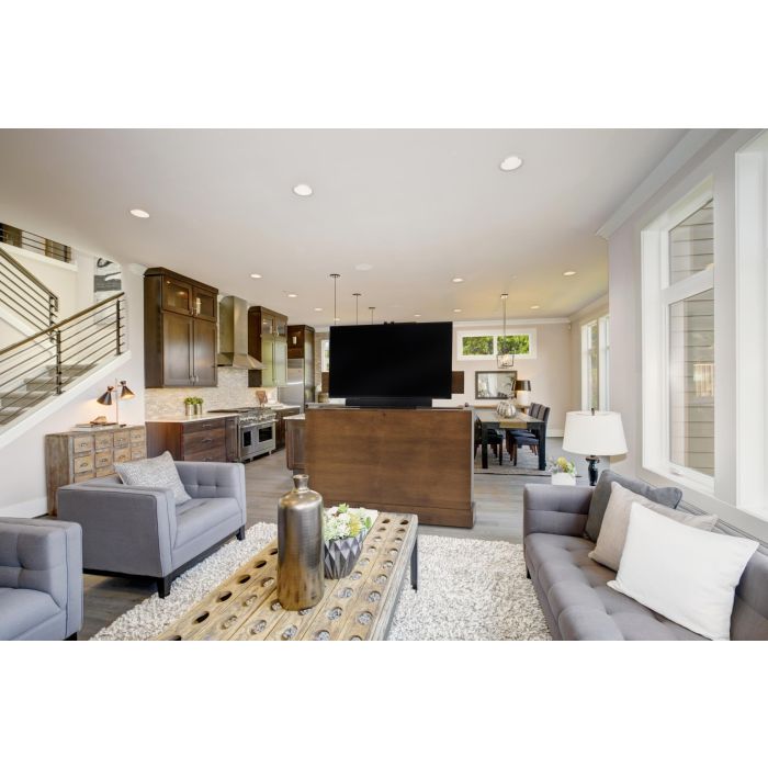 How a Lift Cabinet Solves the Small-Space TV Dilemma