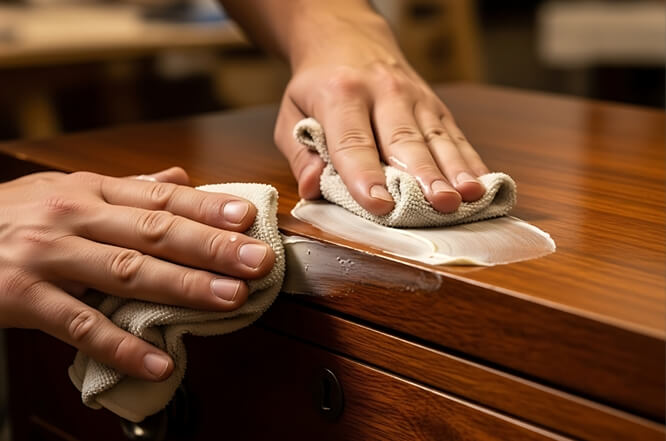 Hand finishing