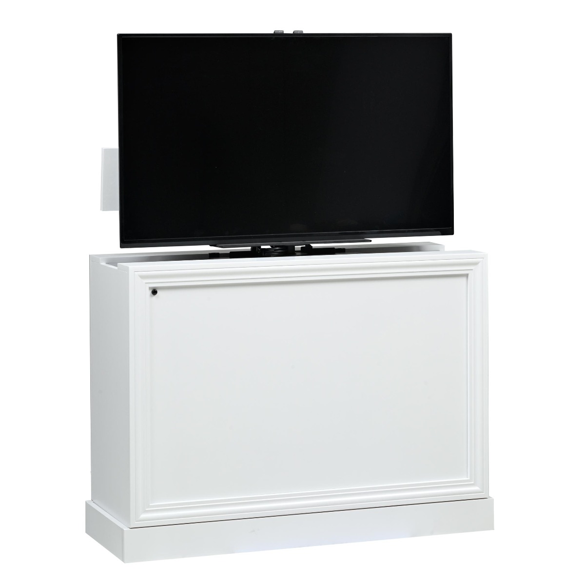 Andover White 21 Swivel TV Lift Cabinet