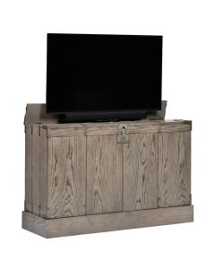 Heirloom Grey Oak TV Lift Cabinet - CLEARANCE