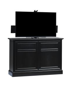 Latitude Black 360 Swivel TV Lift Cabinet