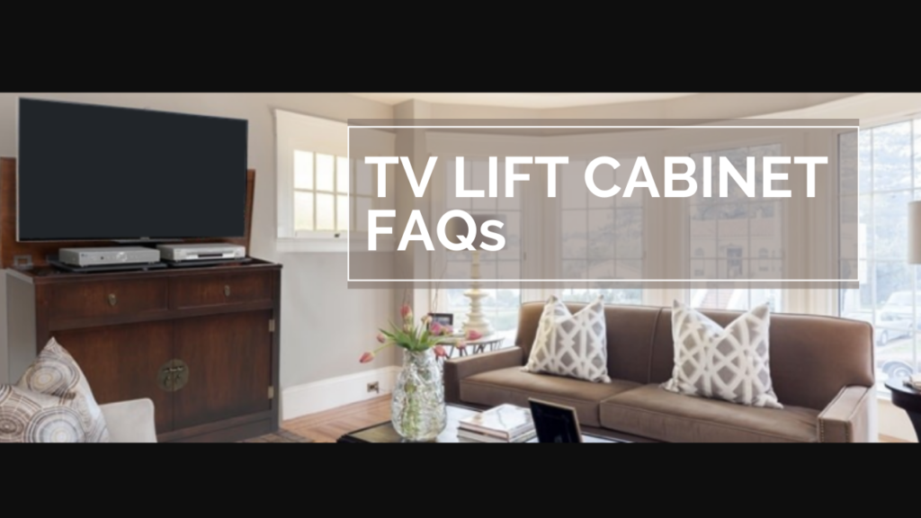 Why You Need A TV Lift Cabinet