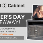 Father's Day TV Lift Cabinet Giveaway Announcement: