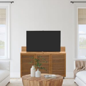 Hidden TV lift cabinets vs wall mounts